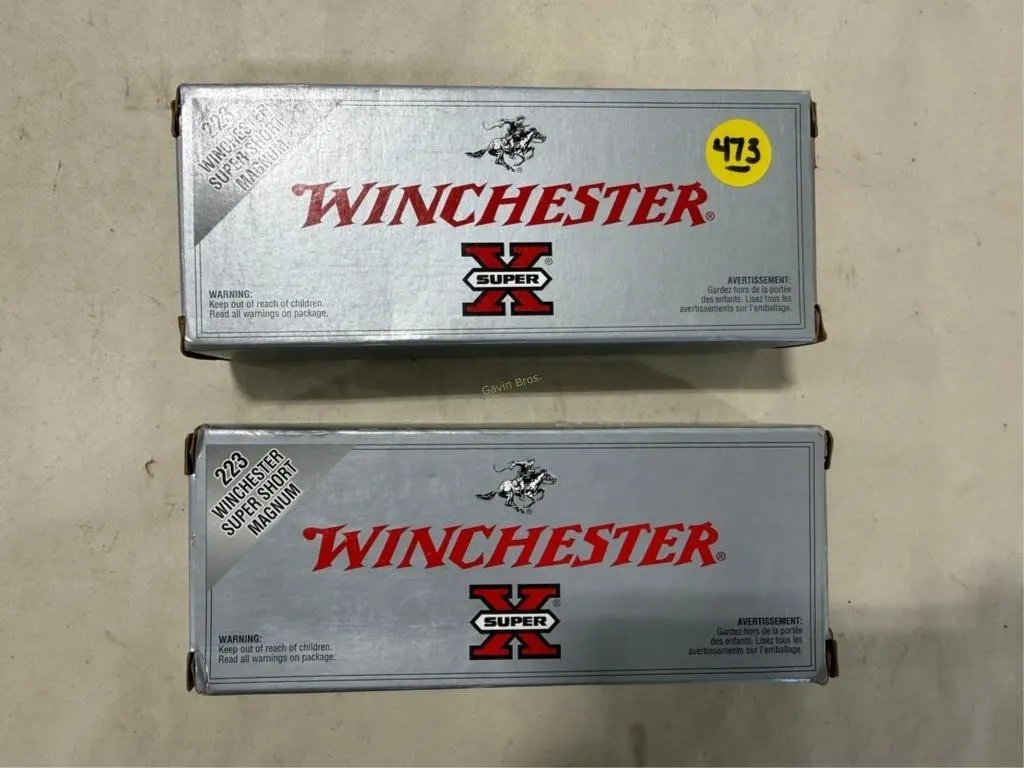 40-Rds Winchester 223 WSSM 64 Grain