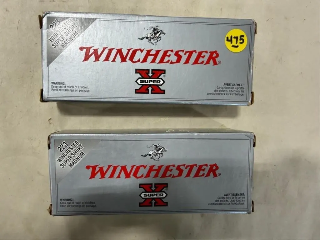 40-Rds Winchester 223 WSSM 64 Grain