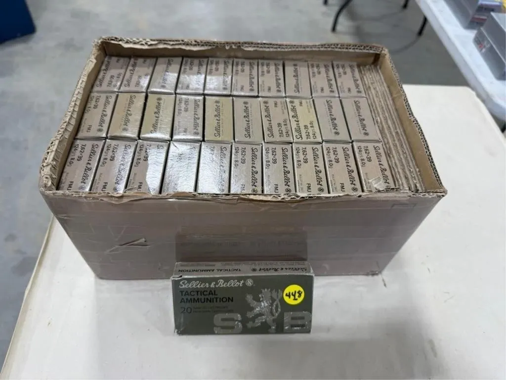 620 Rds Sellier & Bellot 7.62X39