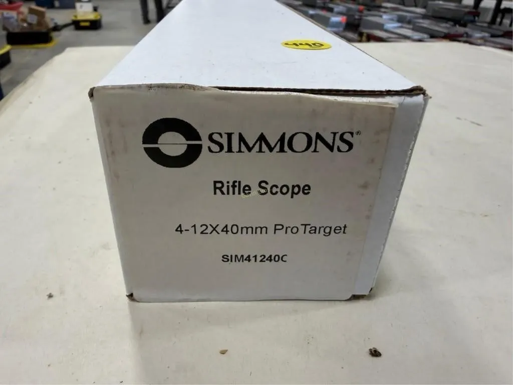 Simmons 4-12X40mm Pro Target Scope-new