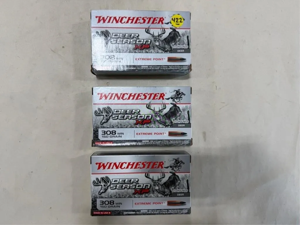 60-Rds Winchester 308 WIN 150 Grain
