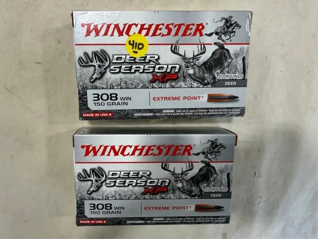 40-Rds Winchester 308 WIN 150 Grain
