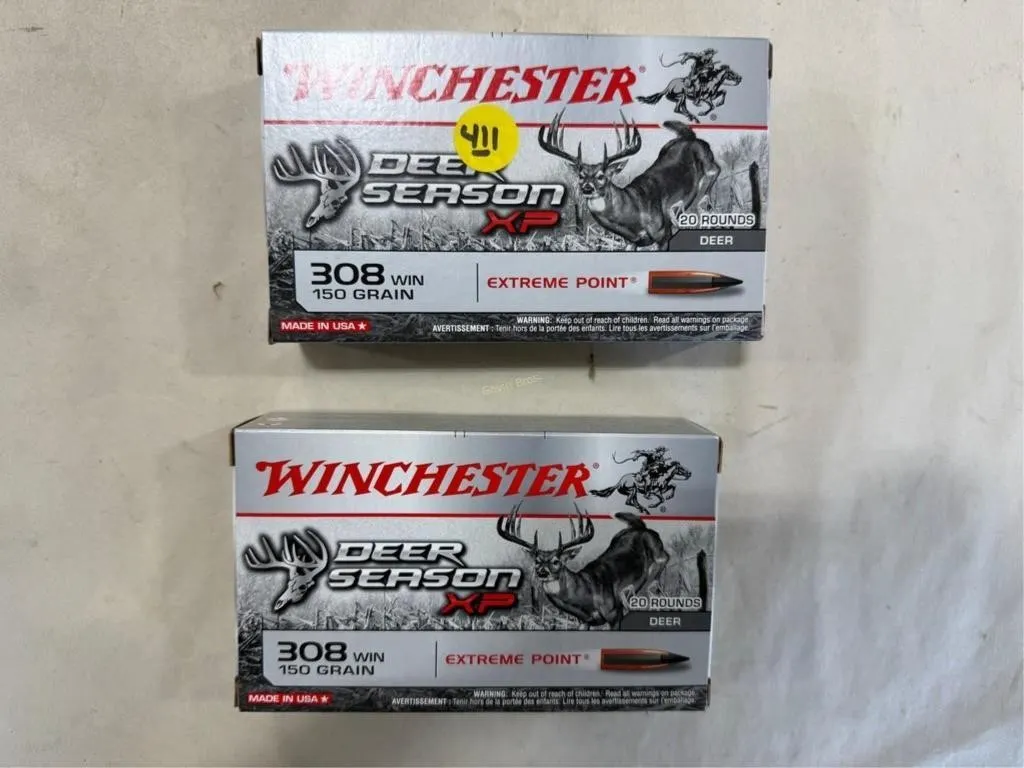 40-Rds Winchester 308 WIN 150 Grain