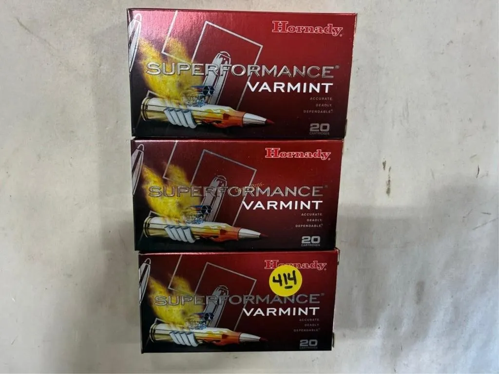 60-Rds Hornady 204 RUGER 24 Grain