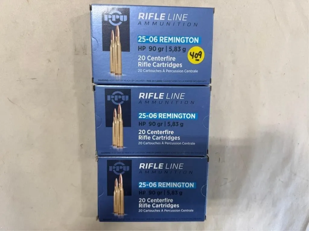 60-Rs Rifleline 25-06 REM- 90Grain