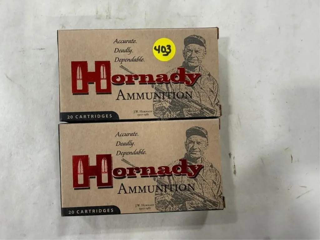 40-Rds Hornady 6.5 Grendel 123 Grain