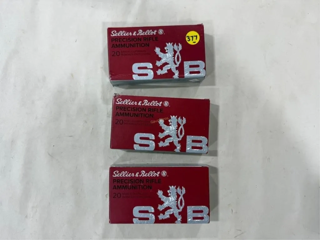 60-Rds Selier & Bellot 6.5 Creedmoor