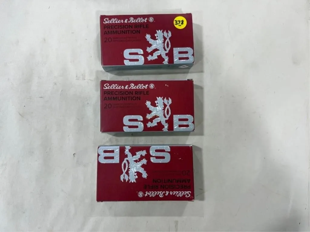 60-Rds Selier & Bellot 6.5 Creedmoor