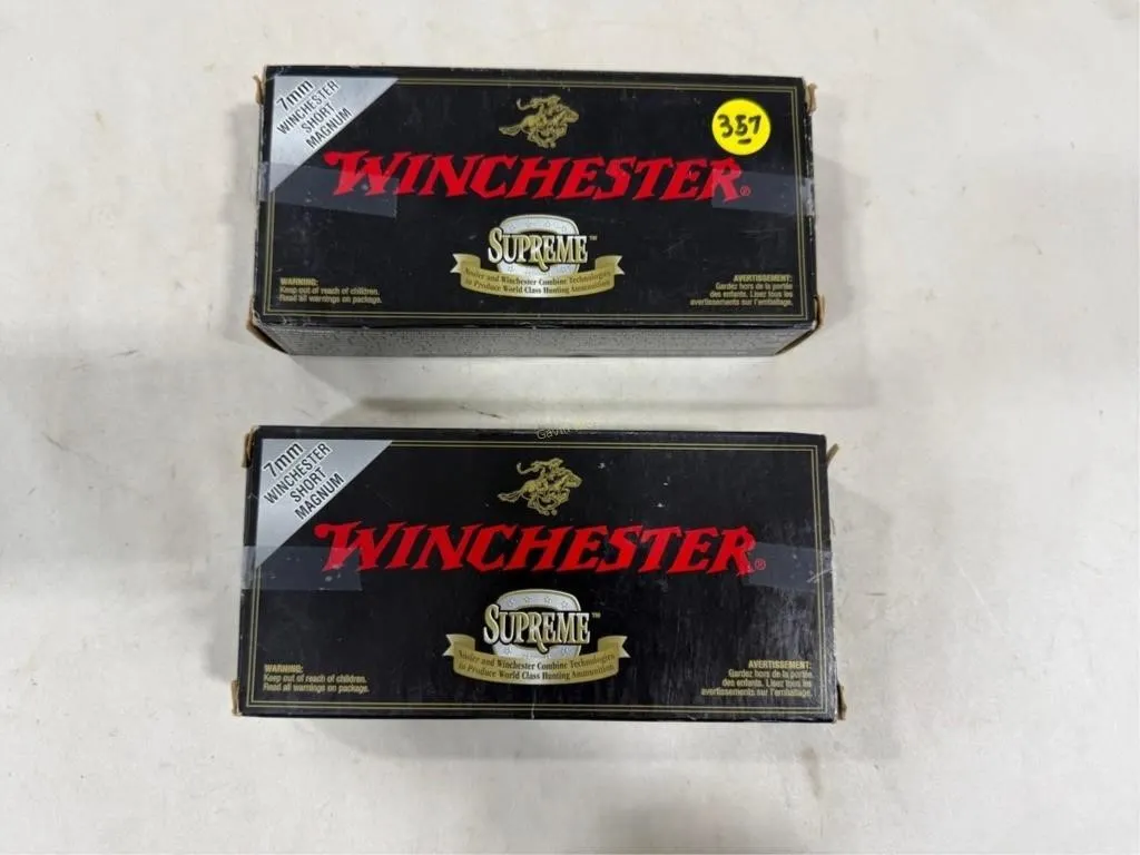 40-Rds Winchester 7mm WSM- 140 Grain