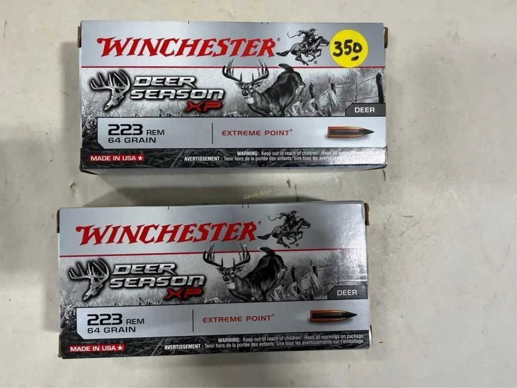 40-Rds Winchester 223 REM - 64 Grain