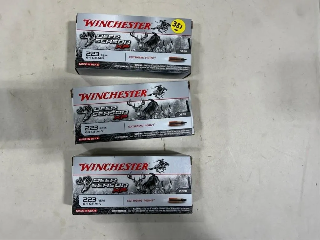 60-Rds Winchester 223 REM - 44 Grain