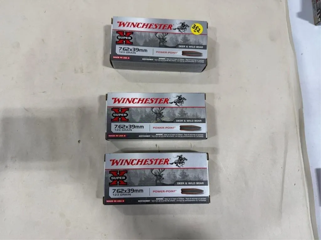 60-Red Winchester 7.62X 39mm - 123 Grain