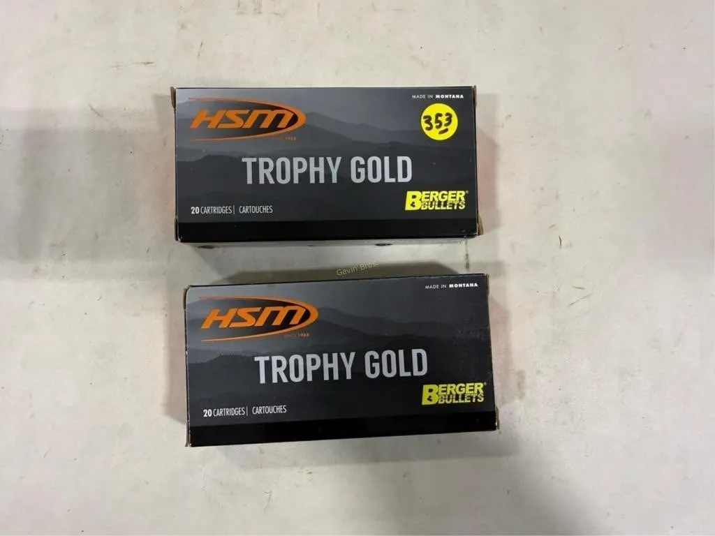 40-Rds HSM 300 WSM- 185 Grain