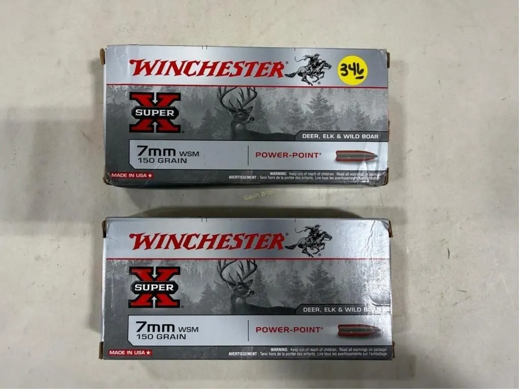 40-Rds Winchester 7mm WSM- 150 Grain