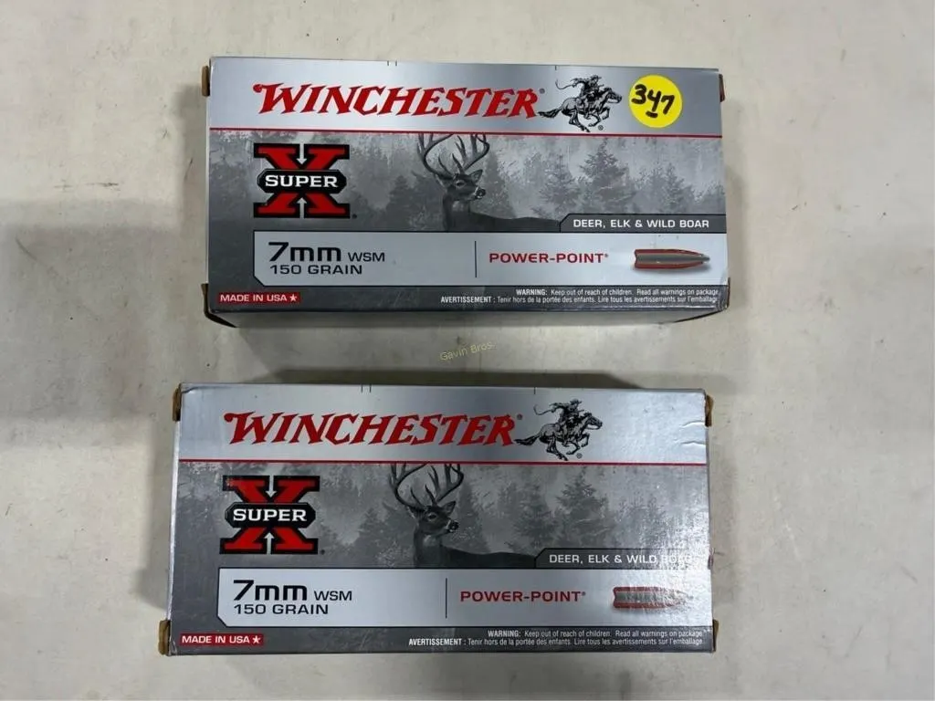 40-Rds Winchester 7mm WSM- 150 Grain