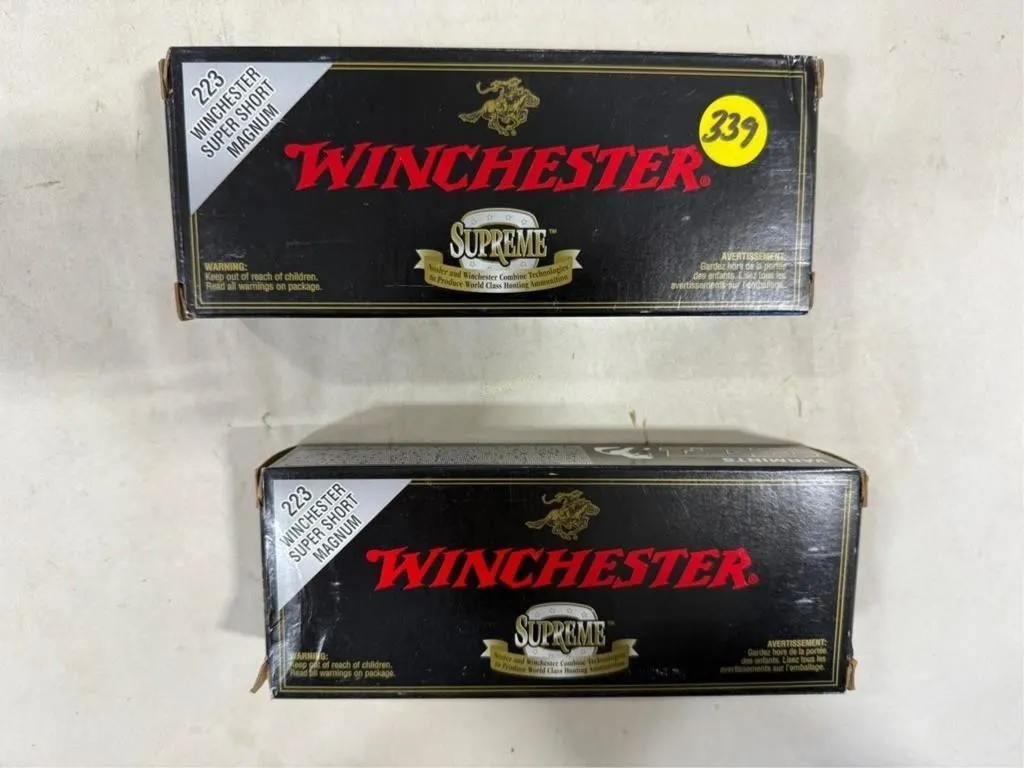 40-Rds Winchester Super SHORT MAG 55 Gr