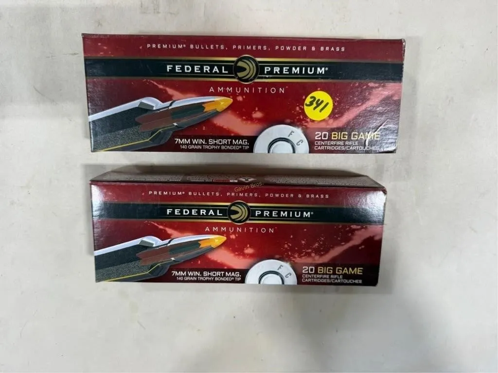 40-Rds Federal 7mm WIN SHORT MAG 140 Gr
