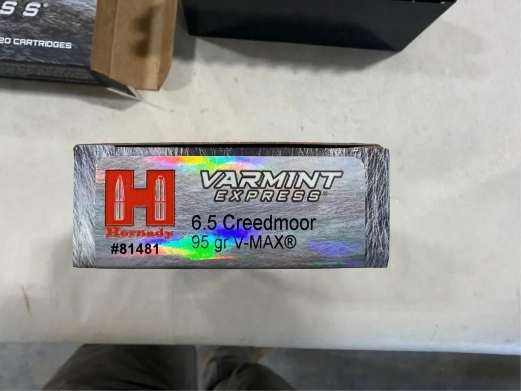 40-Rds Hornady 6.5 Creedmoor 95 Grain