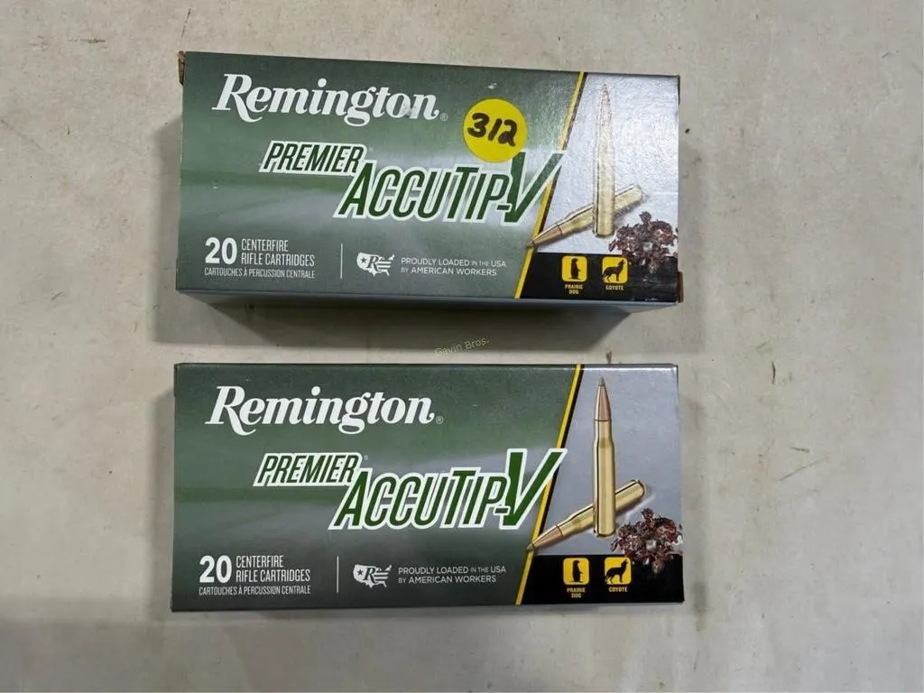 40-Rds Remington 204 RUGER -32 Grain