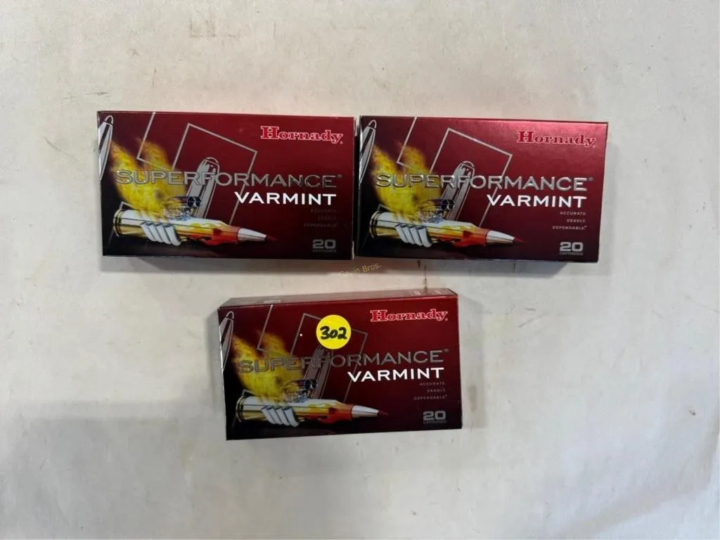 60-Rds Hornady 243 WIN - 58 grain