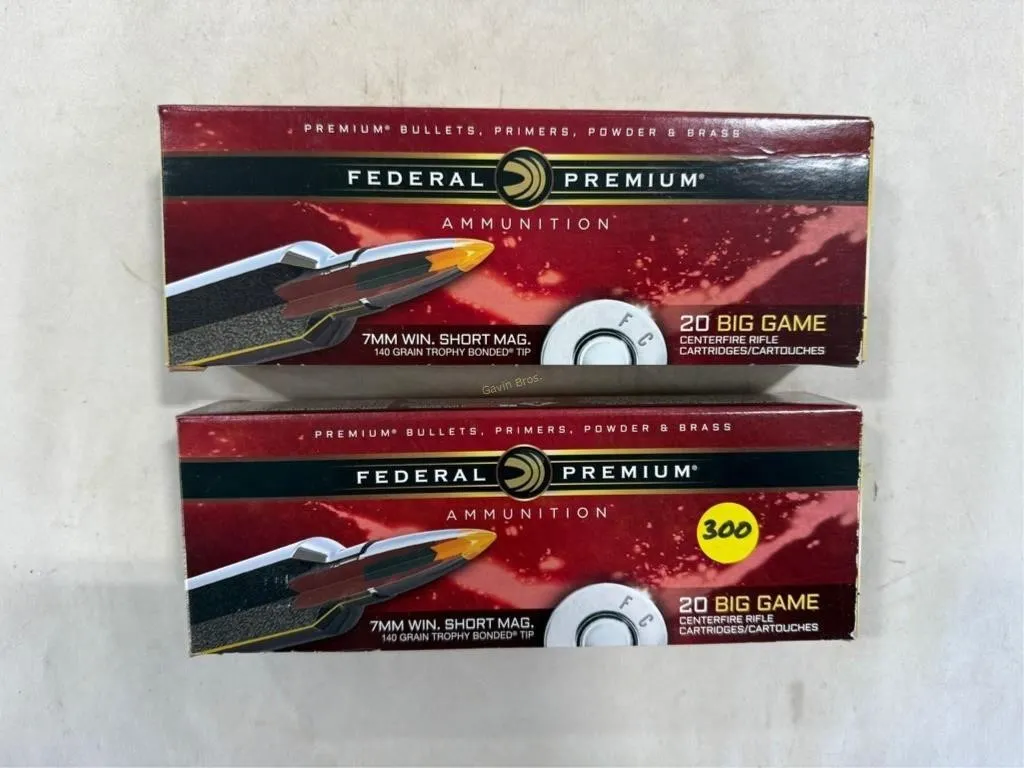 40-Rds Federal 7mm WIN SHORT MAG