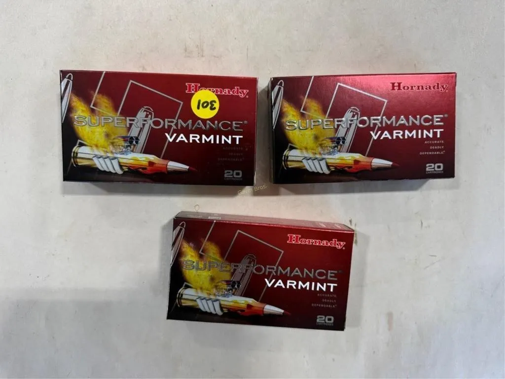 60-Rds Hornady 243 WIN - 58 grain