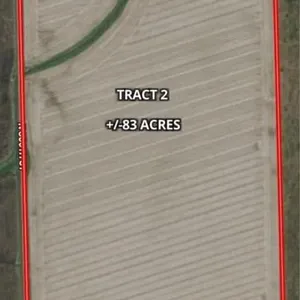 Tract 2 - +/-83 acres