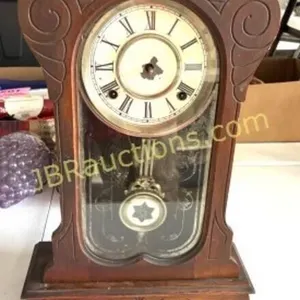 CLIFTON 8 DAY MANTLE CLOCK WATERBURY CLOCK CO