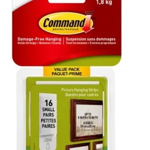 3M Command Small Picture Hanging Strips