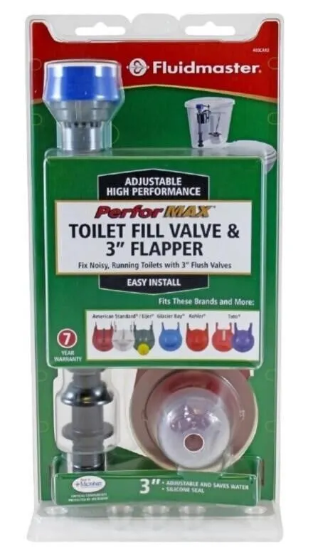 Fluidmaster PerforMAX Toilet Fill Valve Kit