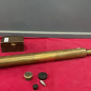 ANTIQUE BRASS TELESCOPE