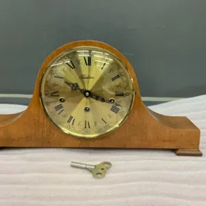 VINTAGE “TRADITION” MANTLE CLOCK W/ CHIME. - HAS KEY