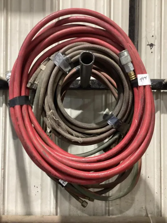 (2) OXY ACETYLENE HOSES & AIR HOSE