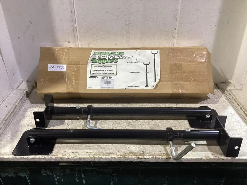 QUCIK ADJUSTABLE SAF-SLIDEOUT SUPPORT 23" TO 35"