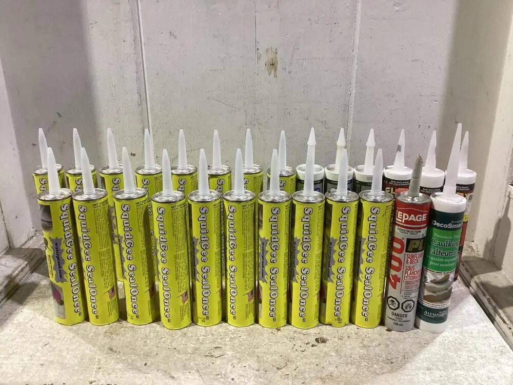 (26) MIXED CAULKING TUBES OF SEALANT/ADHESIVE