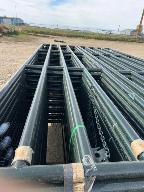 (2) 16’ New Magnum Steel Gates x 16 feet long/bidding per gate