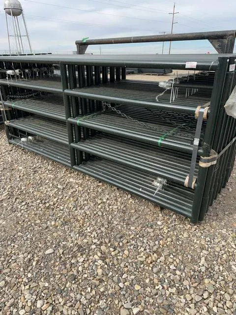 (2) new 9’6” magnum gates bidding per gate
