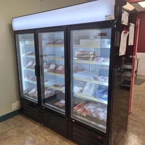 New Air NGF-182-H 3-Door Glass Freezer
 UNRESERVED