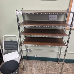 Chrome Wire Storage Shelving & Utility Items
 UNRESERVED