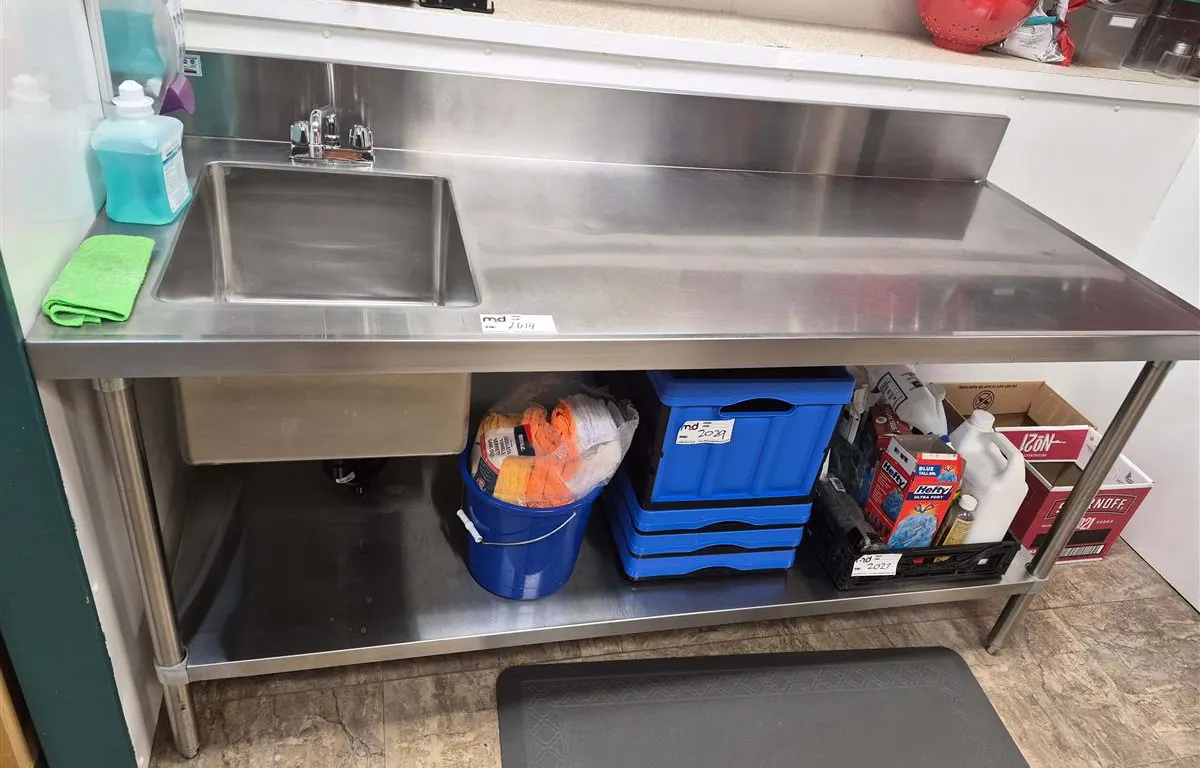 Stainless Steel Commercial Sink Worktable
UNRESERVED