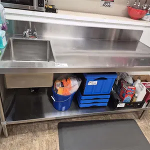 Stainless Steel Commercial Sink Worktable
 UNRESERVED