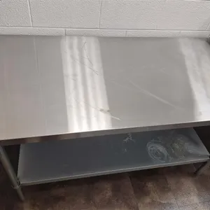 Stainless Steel Work Table
 UNRESERVED