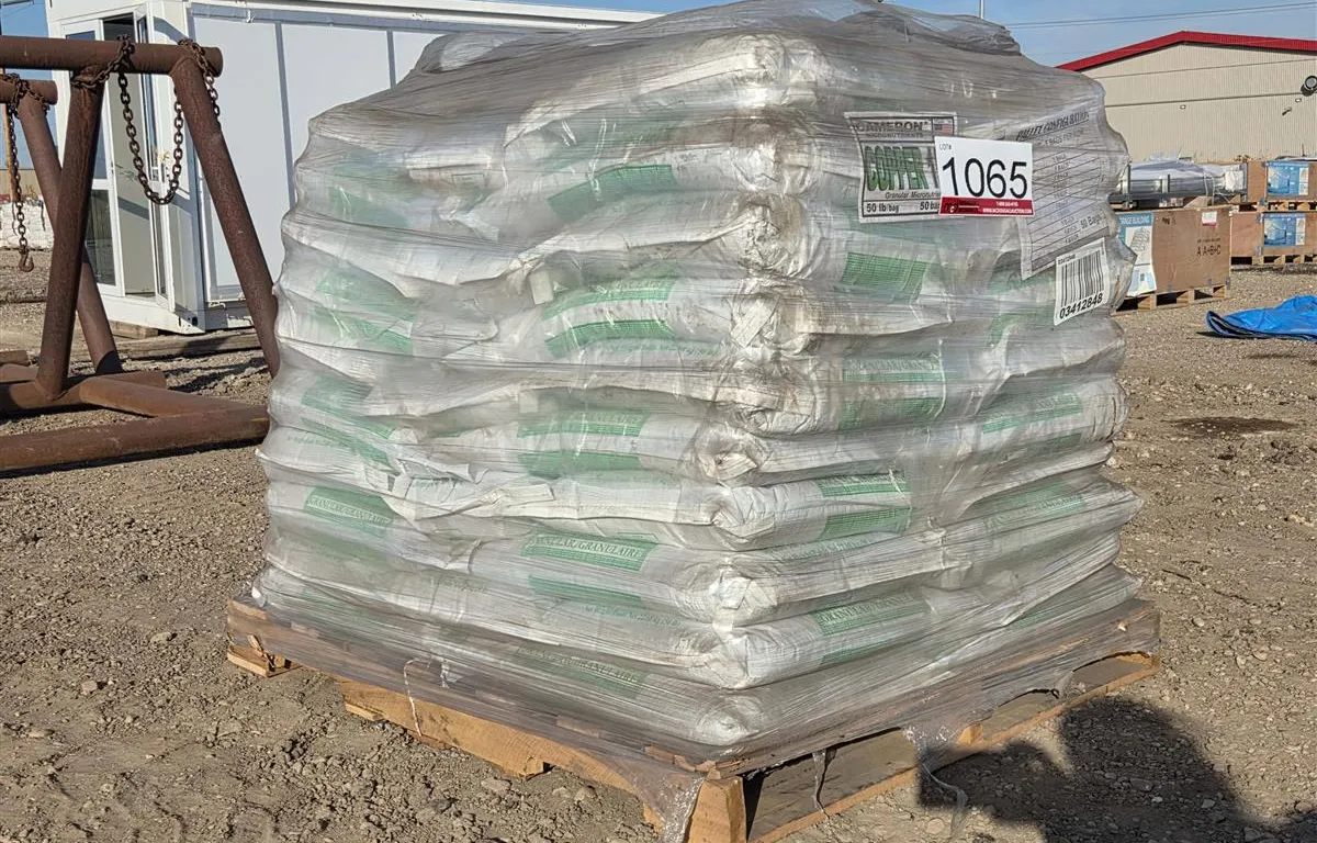 (50) Cameron Copper 15% Fertilizer
UNRESERVED