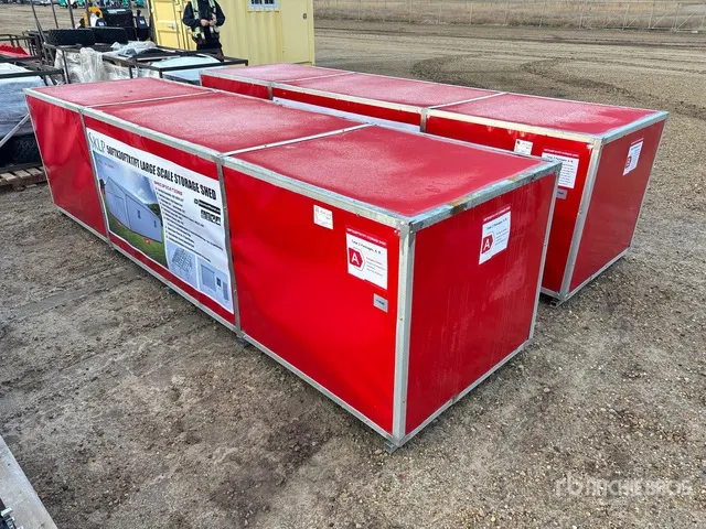 2026 SKLP SK-S5030 30 ft x 50 ft Large Scale Storage Building (Unused)