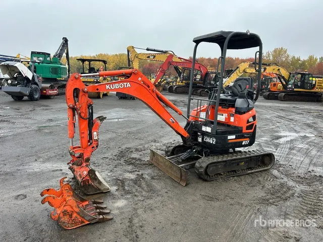 2020 Kubota U17 Mini Excavator