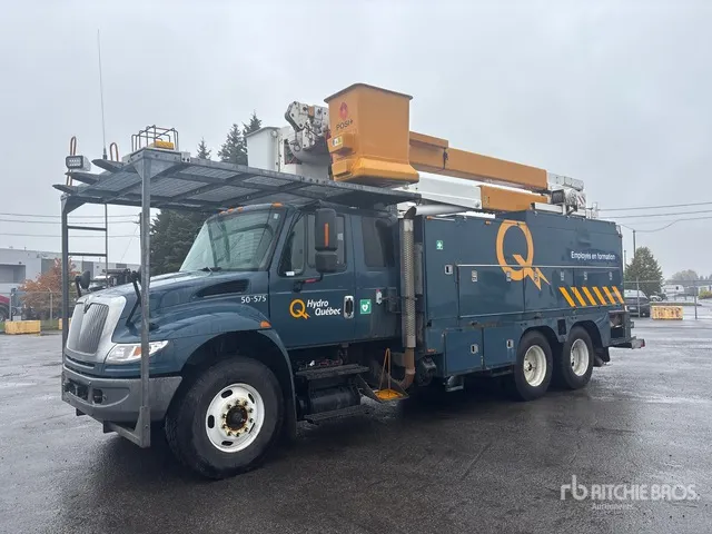 Posi-Plus 500-50-RUT 50 ft on 2006 International 4400 6x4 Bucket Truck