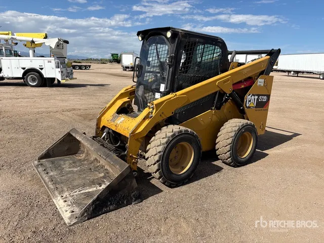 2017 Cat 272D2 Two-Speed Skid Steer Loader