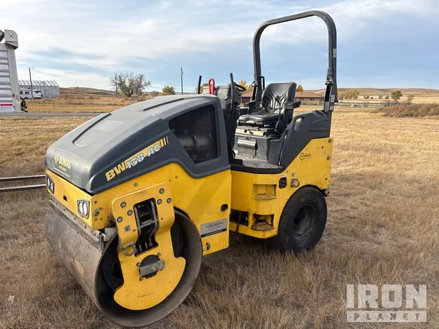 2018 Bomag BW138AC Double Drum Roller