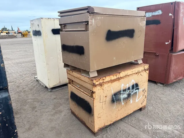 Quantity of (2) Job Site Box