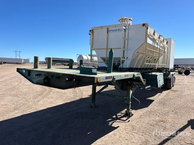 1969 Fruehauf T/A Cement Auger Mixer Trailer